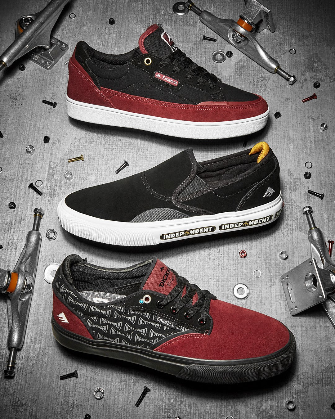 EMERICA x INDEPENDANT TRUCKS
