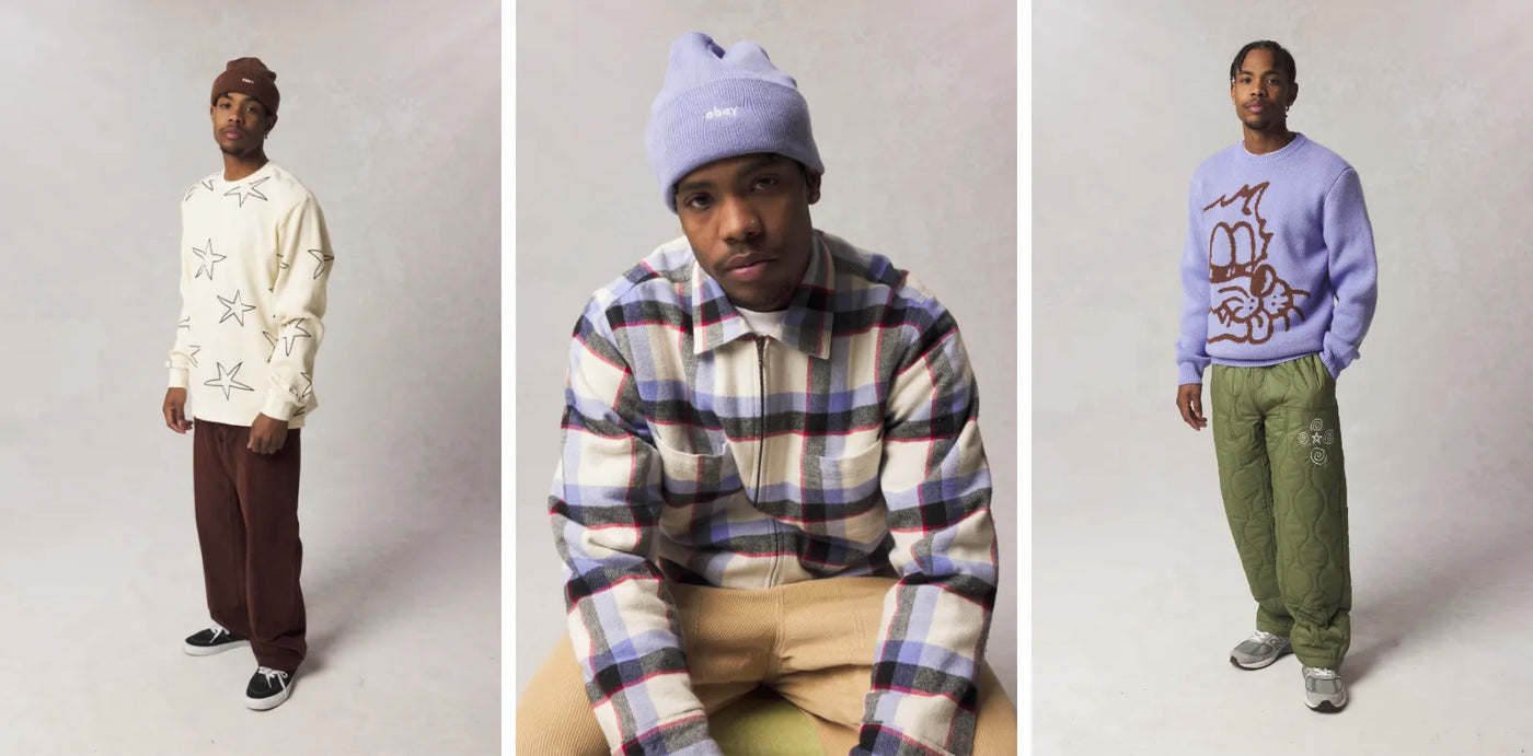 OBEY MENS HOLIDAY 22 LOOKBOOK