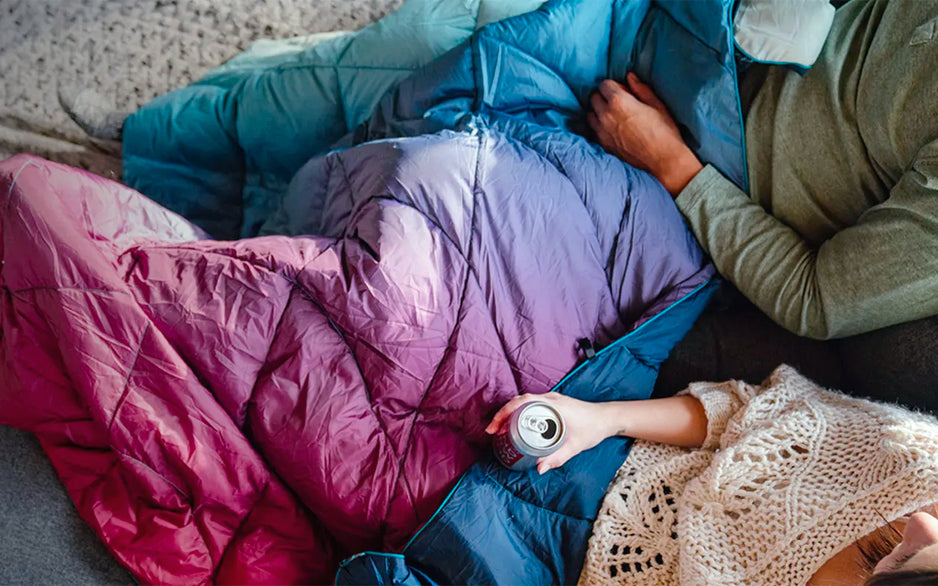 Sleeping Bag Meets Blanket