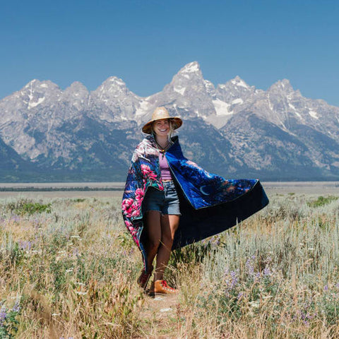 RUMPL COLLABORATION ON 100-PERCENT RECYCLED TETON DREAMS NANOLOFT PUFFY BLANKET